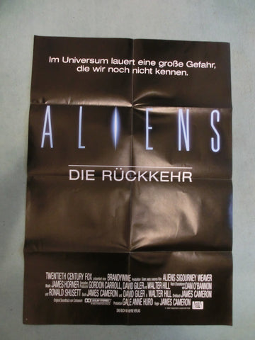 Aliens Filmplakat A1,  Textmotiv