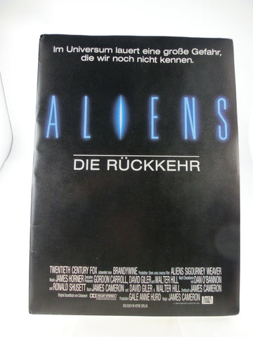 Aliens Presseheft ,  30 x 22 cm, deutsch - Sigourney Weaver