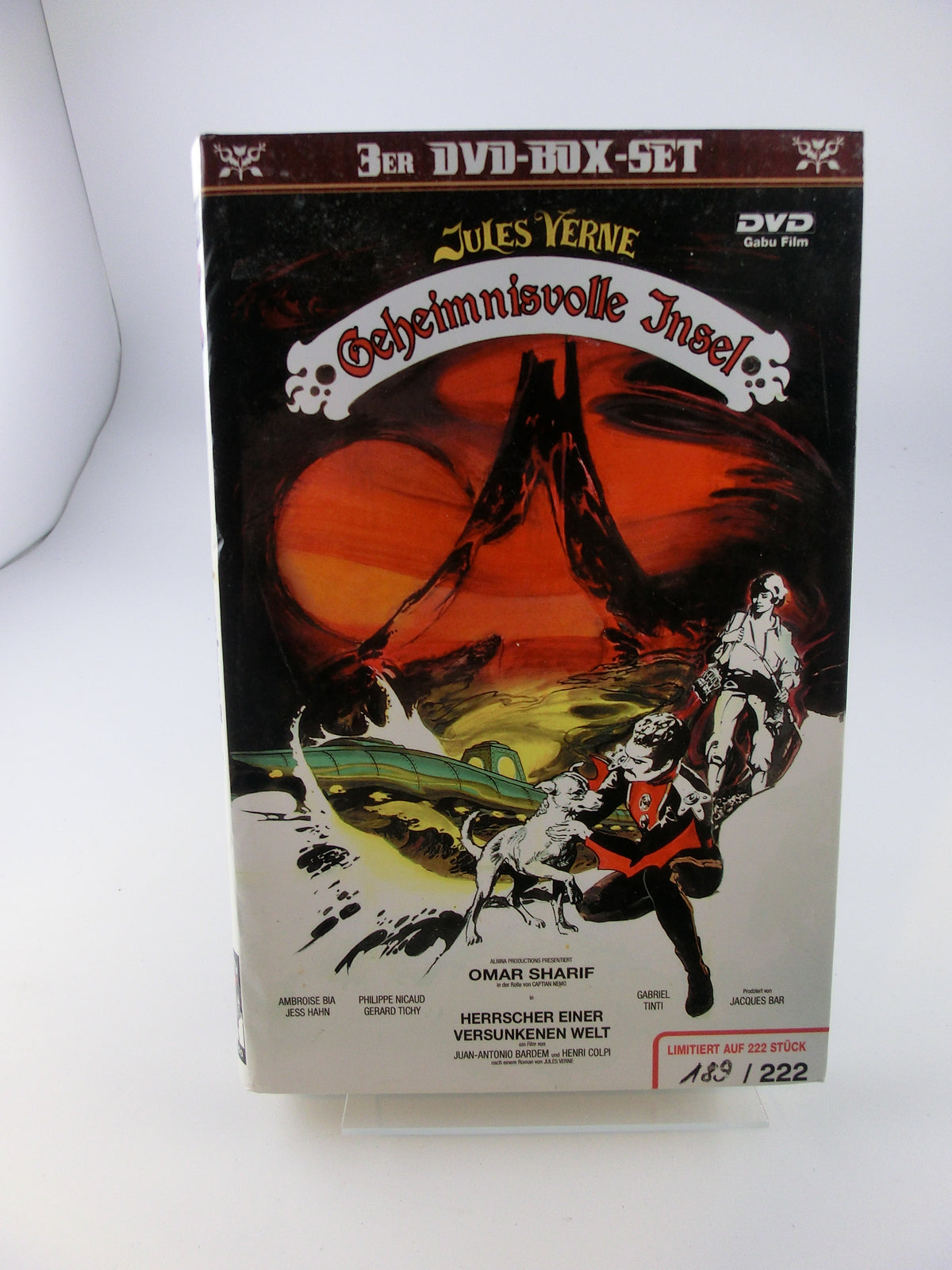 Die Geheimnisvolle Insel 3er DVD Box-Set, limitiert auf 222 Stk!