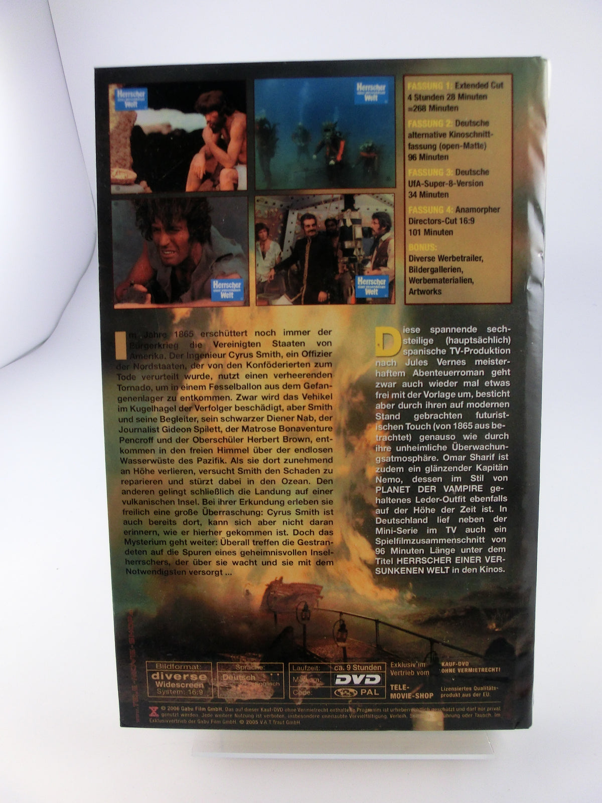Die Geheimnisvolle Insel 3er DVD Box-Set, limitiert auf 222 Stk!