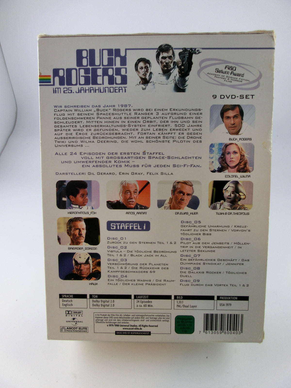 Buck Rogers  Im 25. Jahrhundert 9 DVD Set