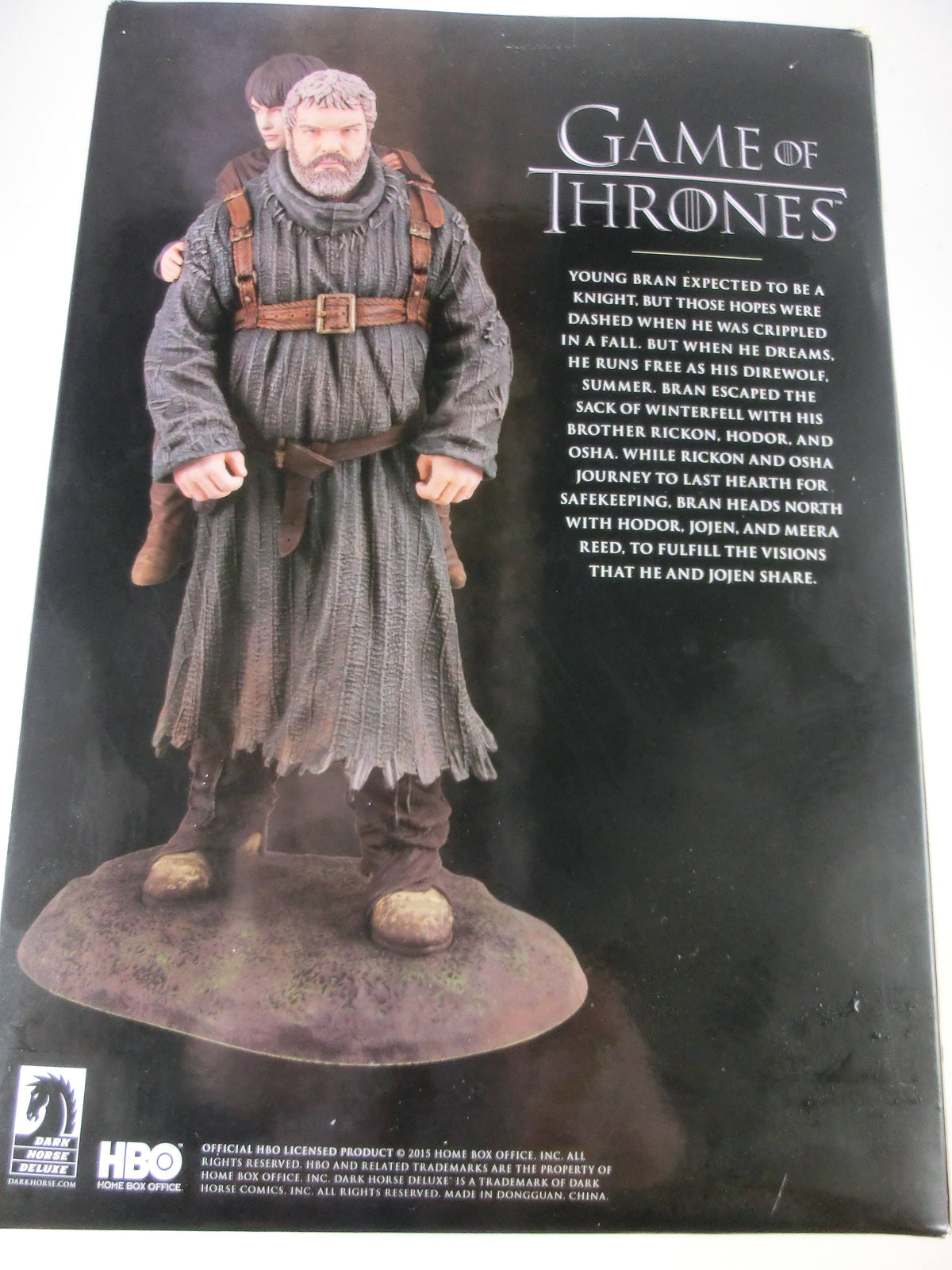 Hodor & Bran Statue Game of Thrones Dark Horse
