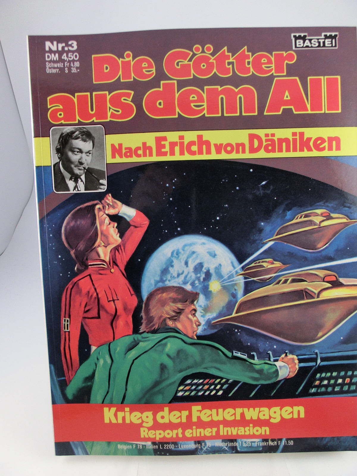 Die Götter aus dem All # 3 Krieg der Feuerwagen / Bastei 1978