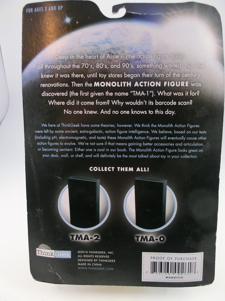 2001 A Space Odyssey Monolith Action Figure / Thinkgeek – Andere Welten