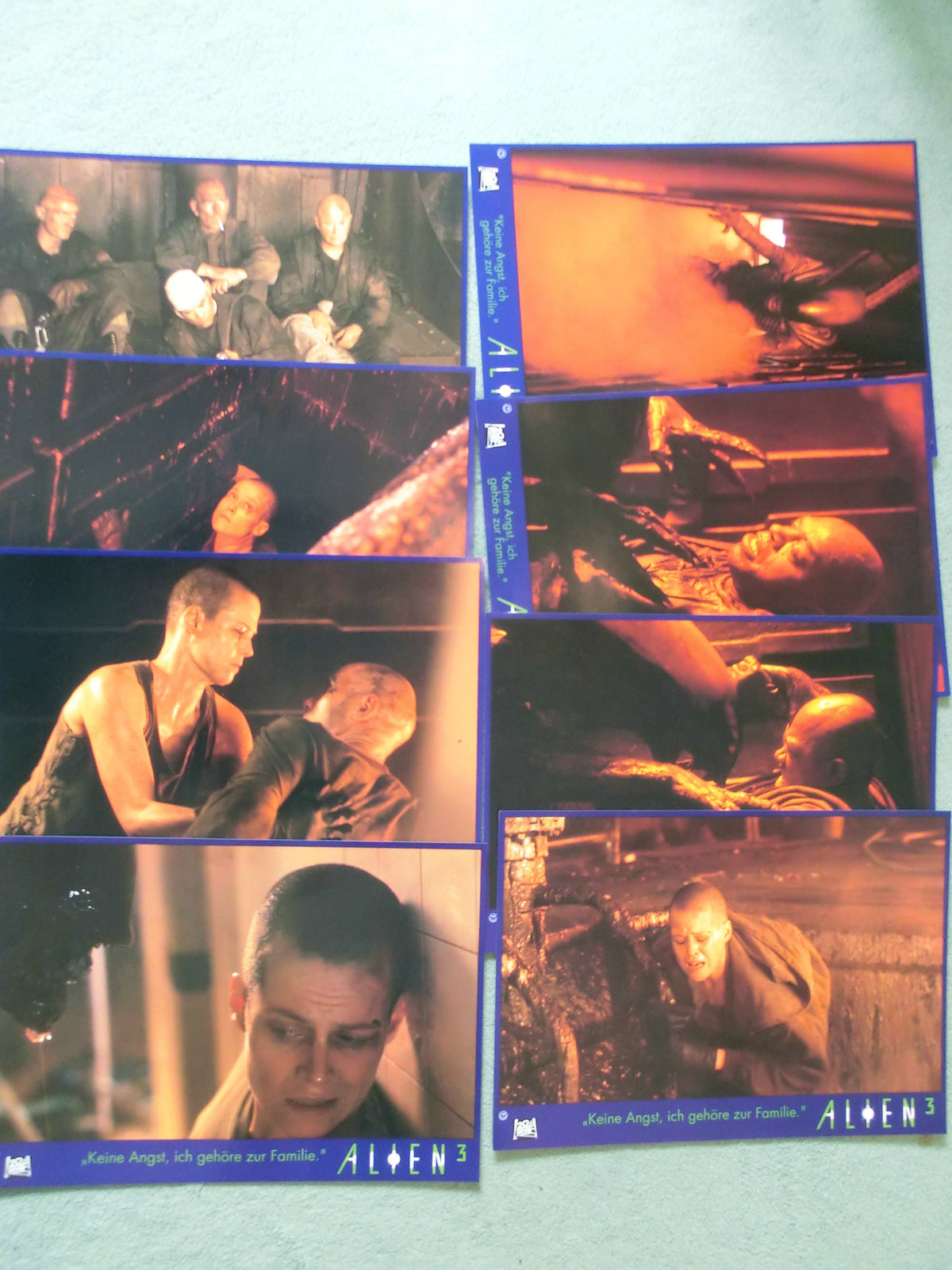 Alien 3 - Aushangfotos (23 + 2 Großfotos) Neu!