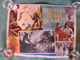 Robinson Crusoe on Mars / R.C- en Marte - spanische Lobby Card