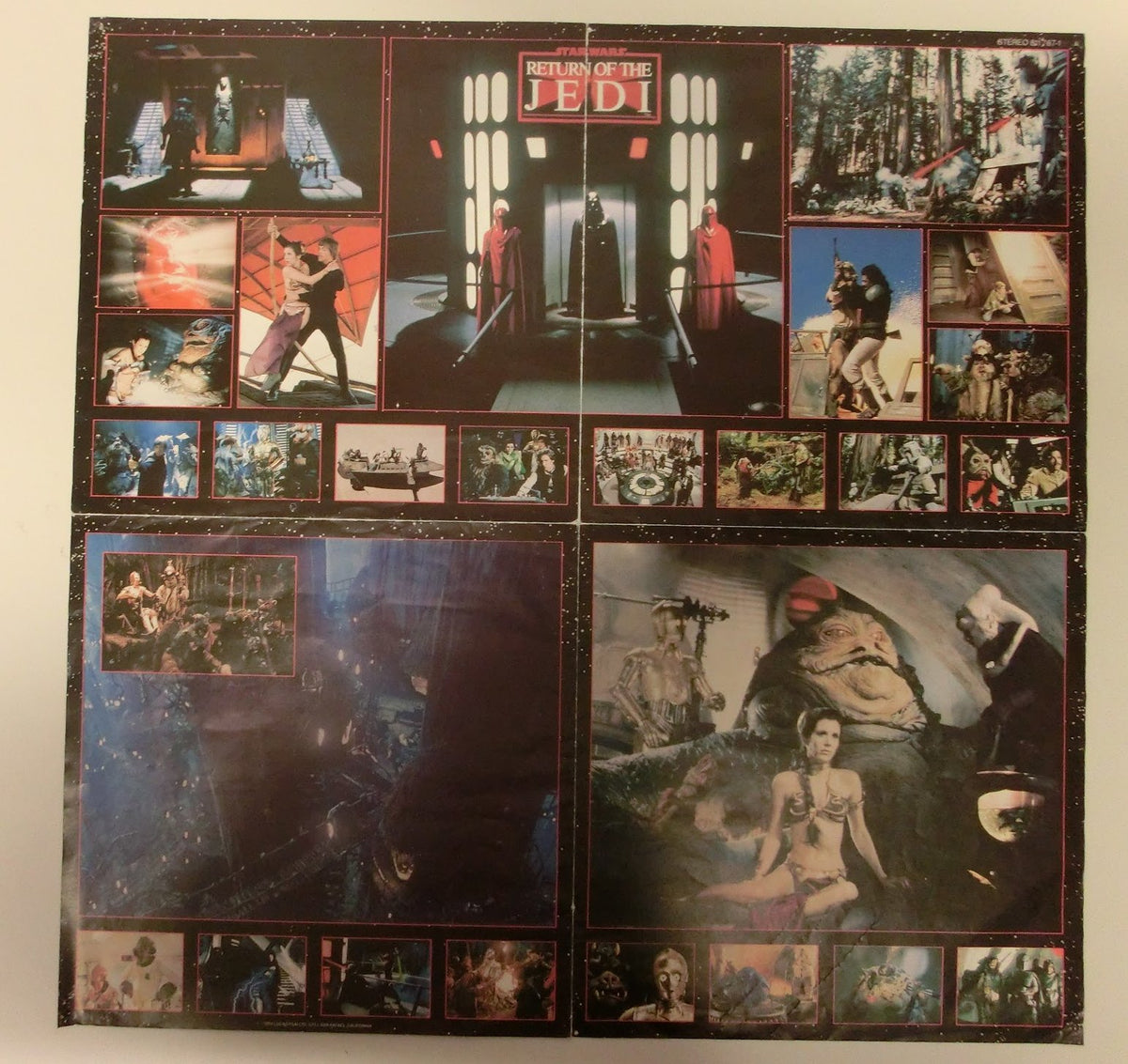 Star Wars Poster aud er Vinyl-LP "Return of the Jedi"