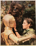 Star Wars Original-Filmfoto C3-PO, Chewbacca & Leia