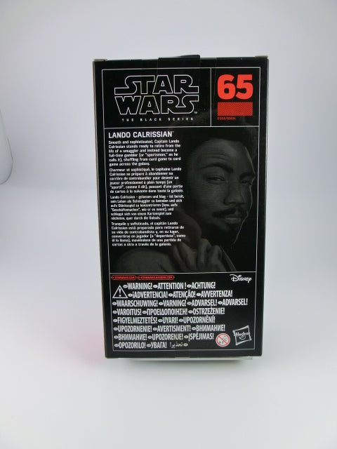 Lando Calrissioan Action Figur , 15 cm Black Series 65