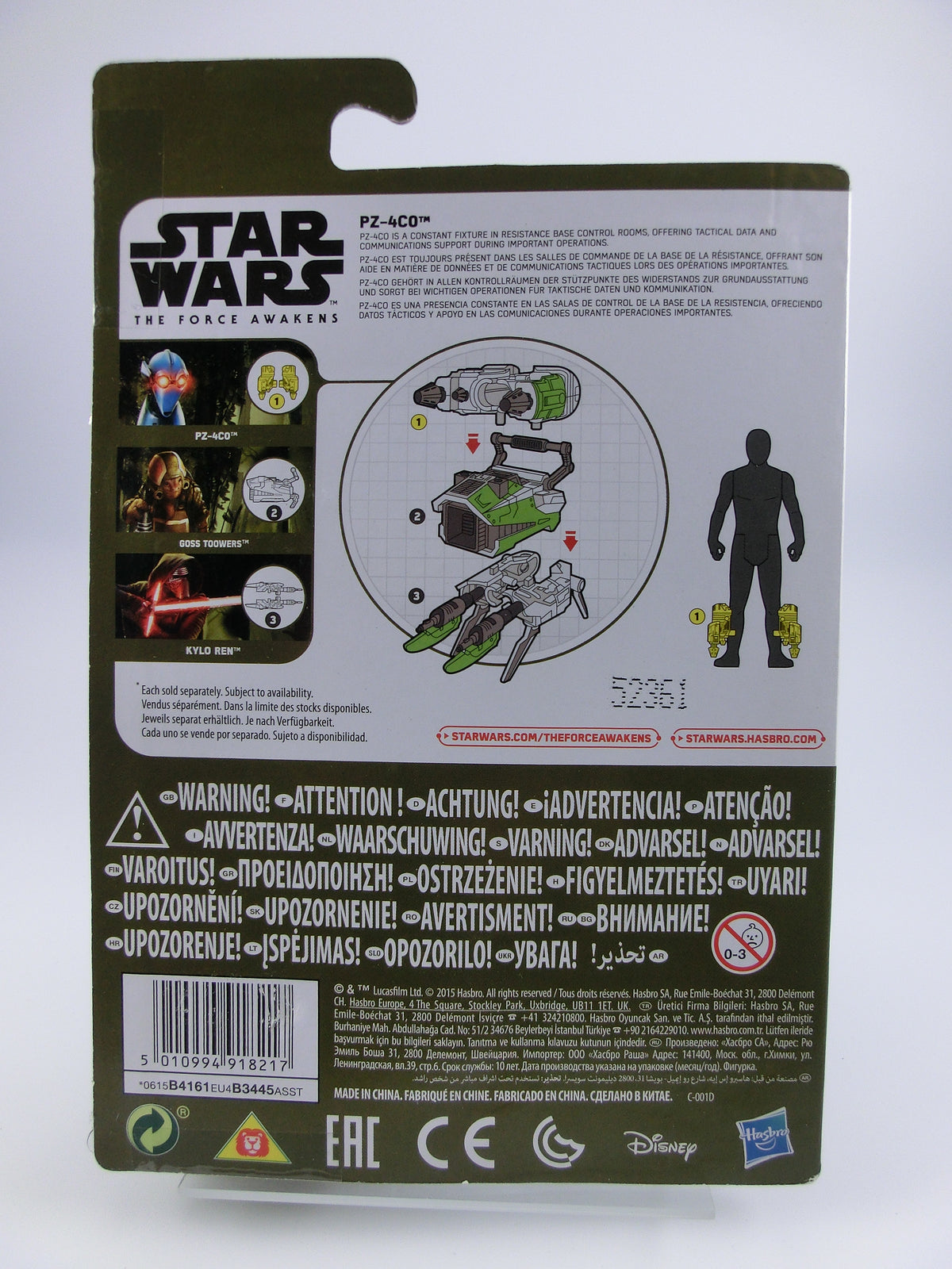 PZ-4CO 10 cm Action Figur The Force Awakens