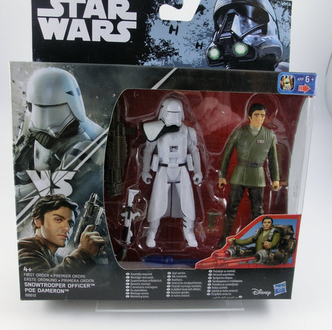 Snowtrooper Officer + Poe Dameron 2er Set Action Figur