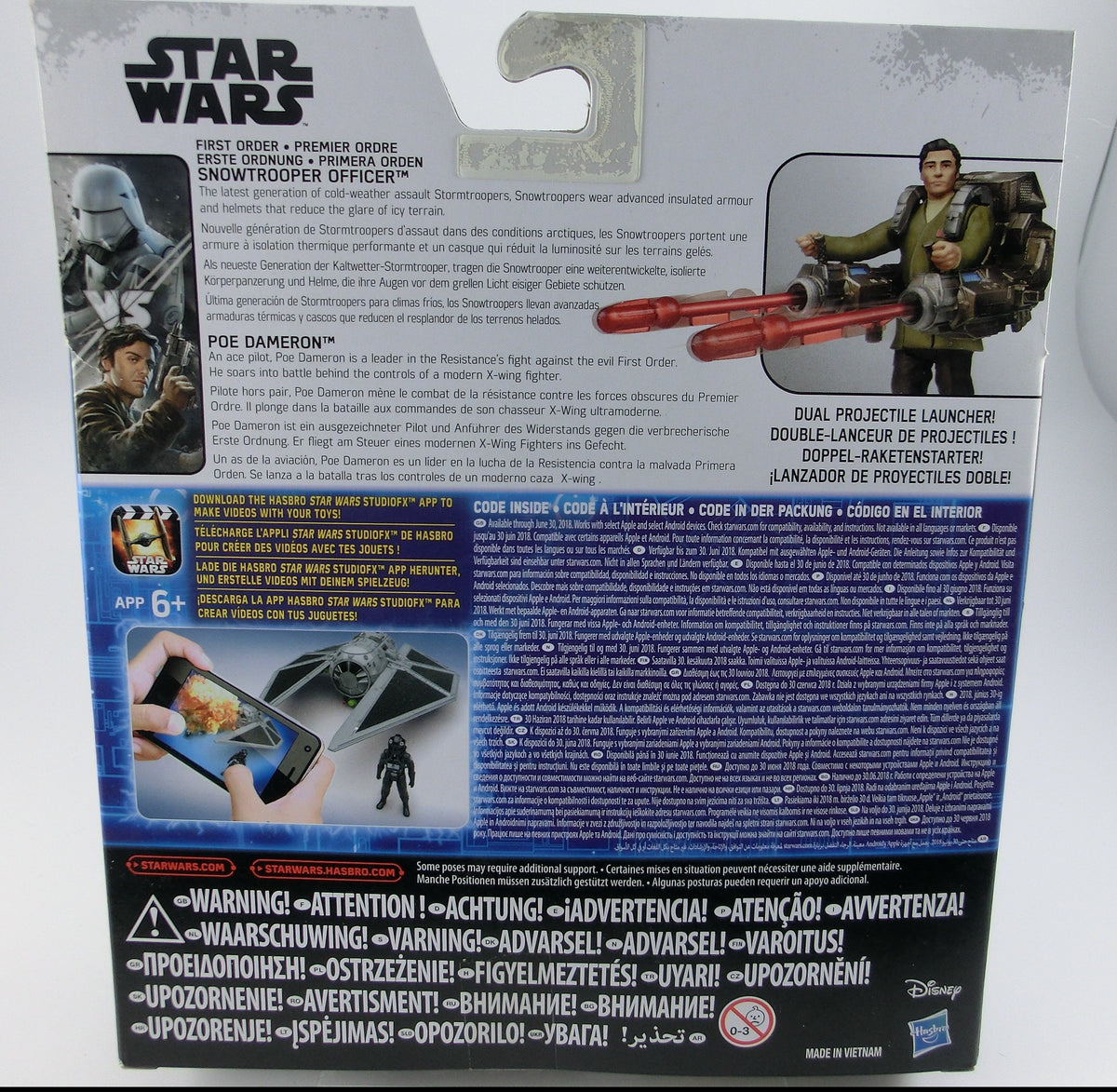 Snowtrooper Officer + Poe Dameron 2er Set Action Figur