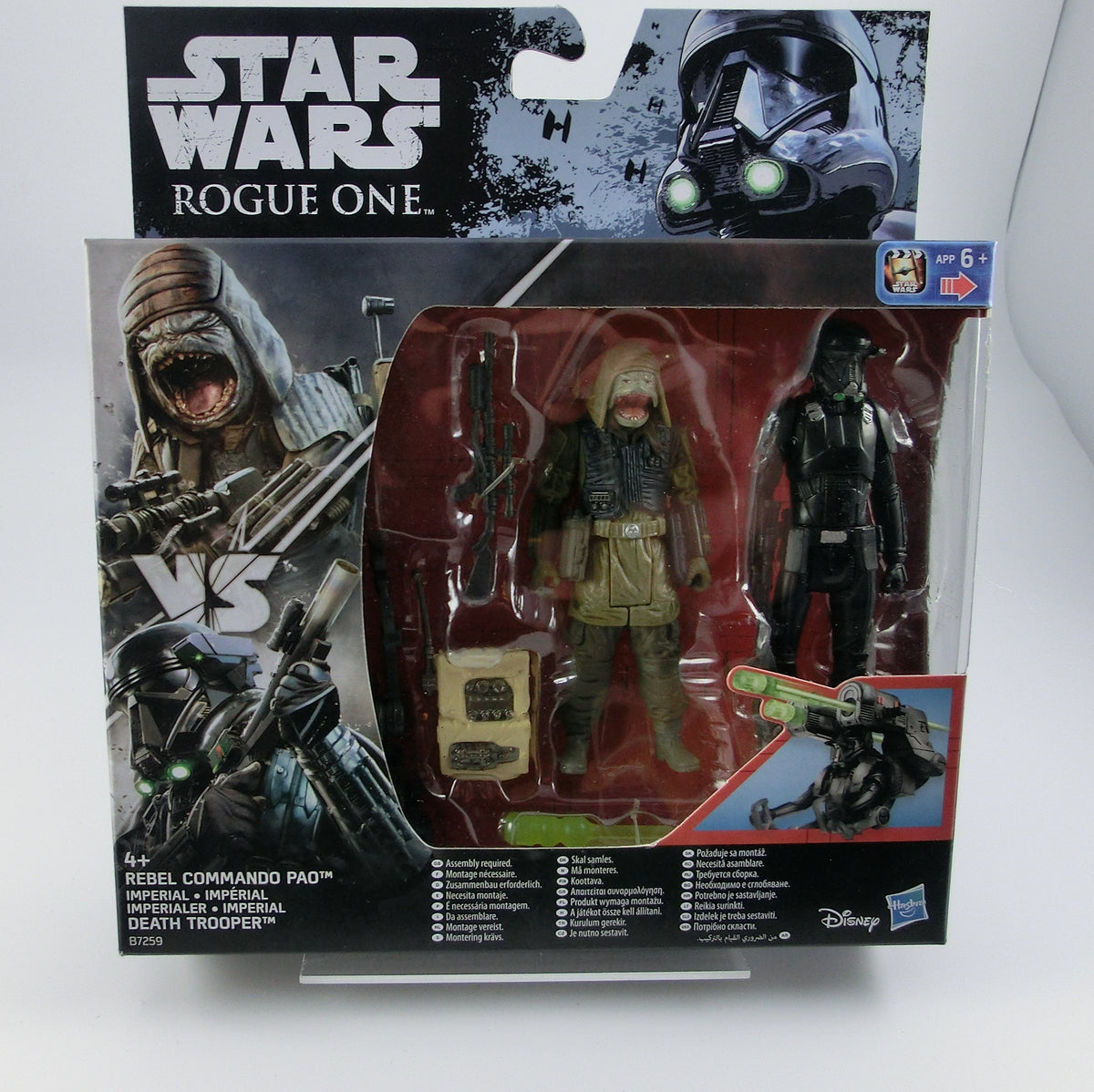 Rebel Commando Pao + Death Trooper 2er Set Action Figur