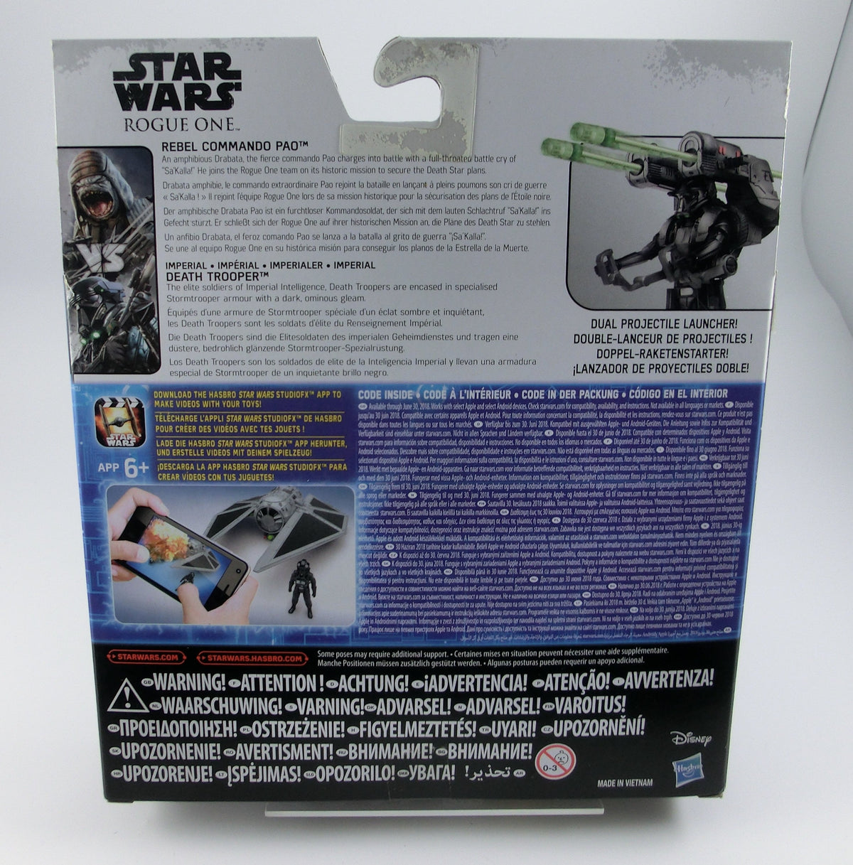 Rebel Commando Pao + Death Trooper 2er Set Action Figur