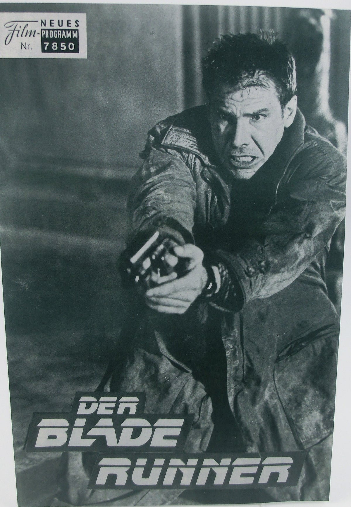 Blade Runner Neues Filmprogramm 7850