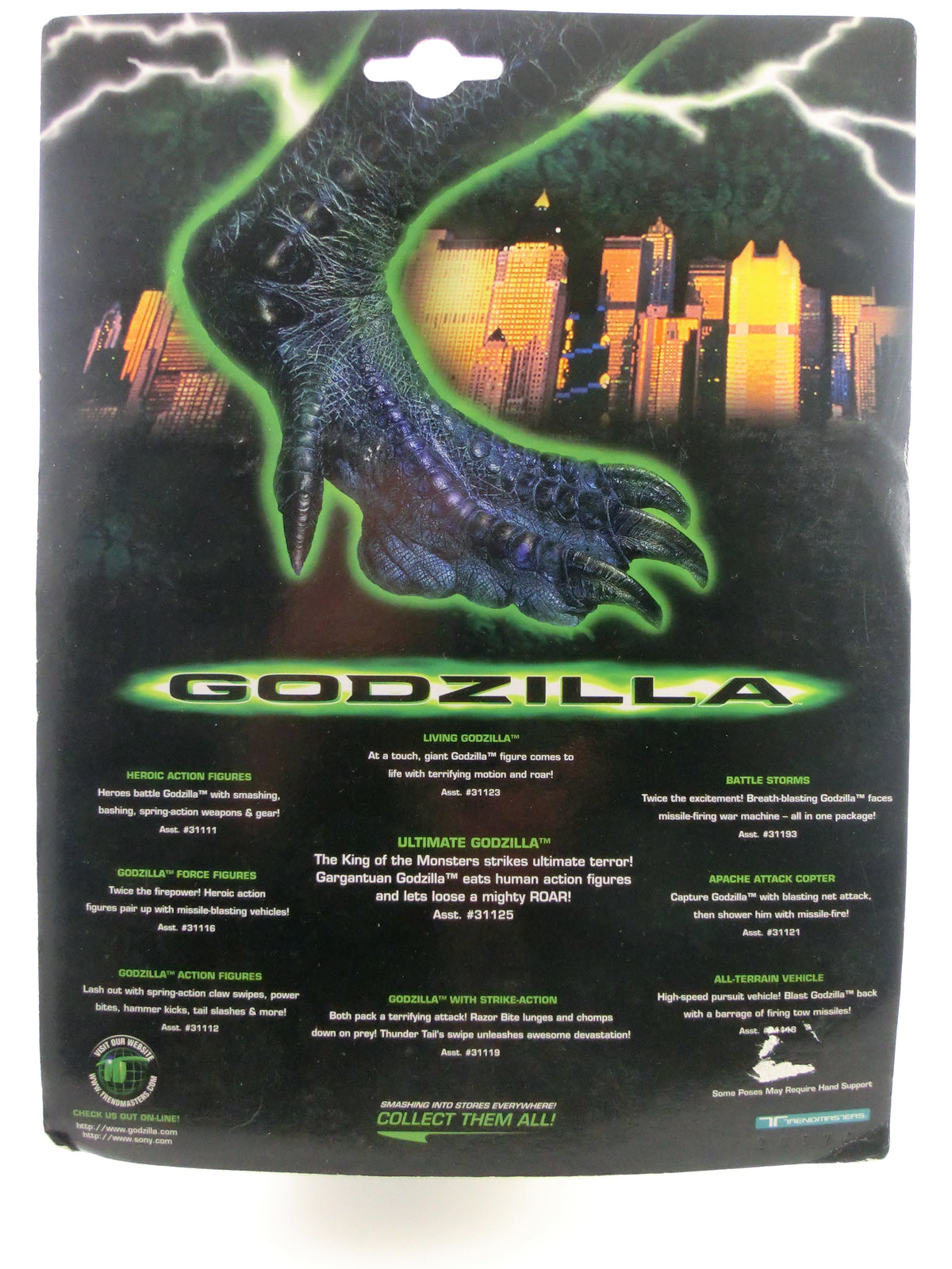 Godzilla Hammer Tail - Figur von 1998