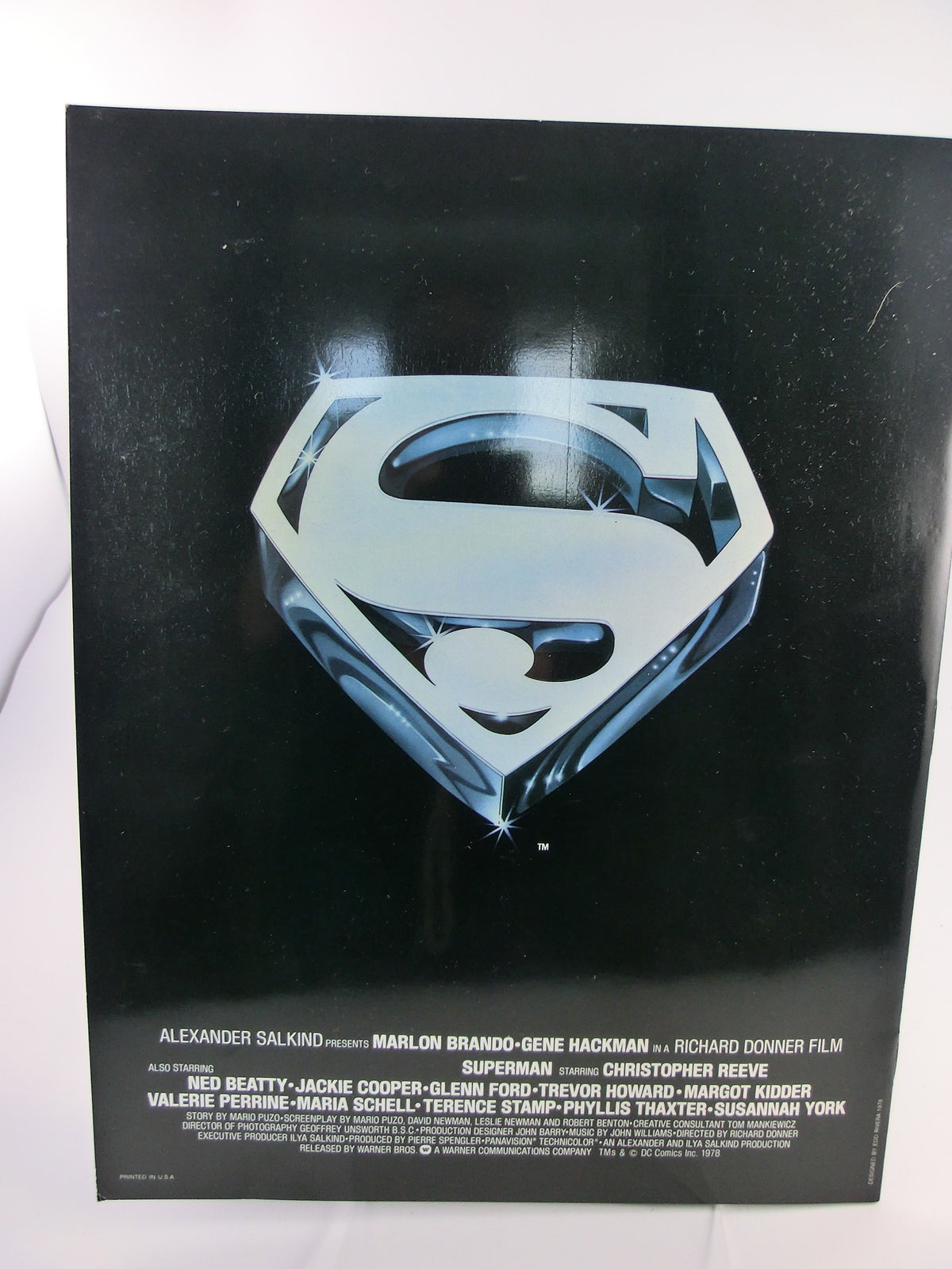 Superman-The Movie  Filmprogramm, Souvernir Magazin U.S.A.