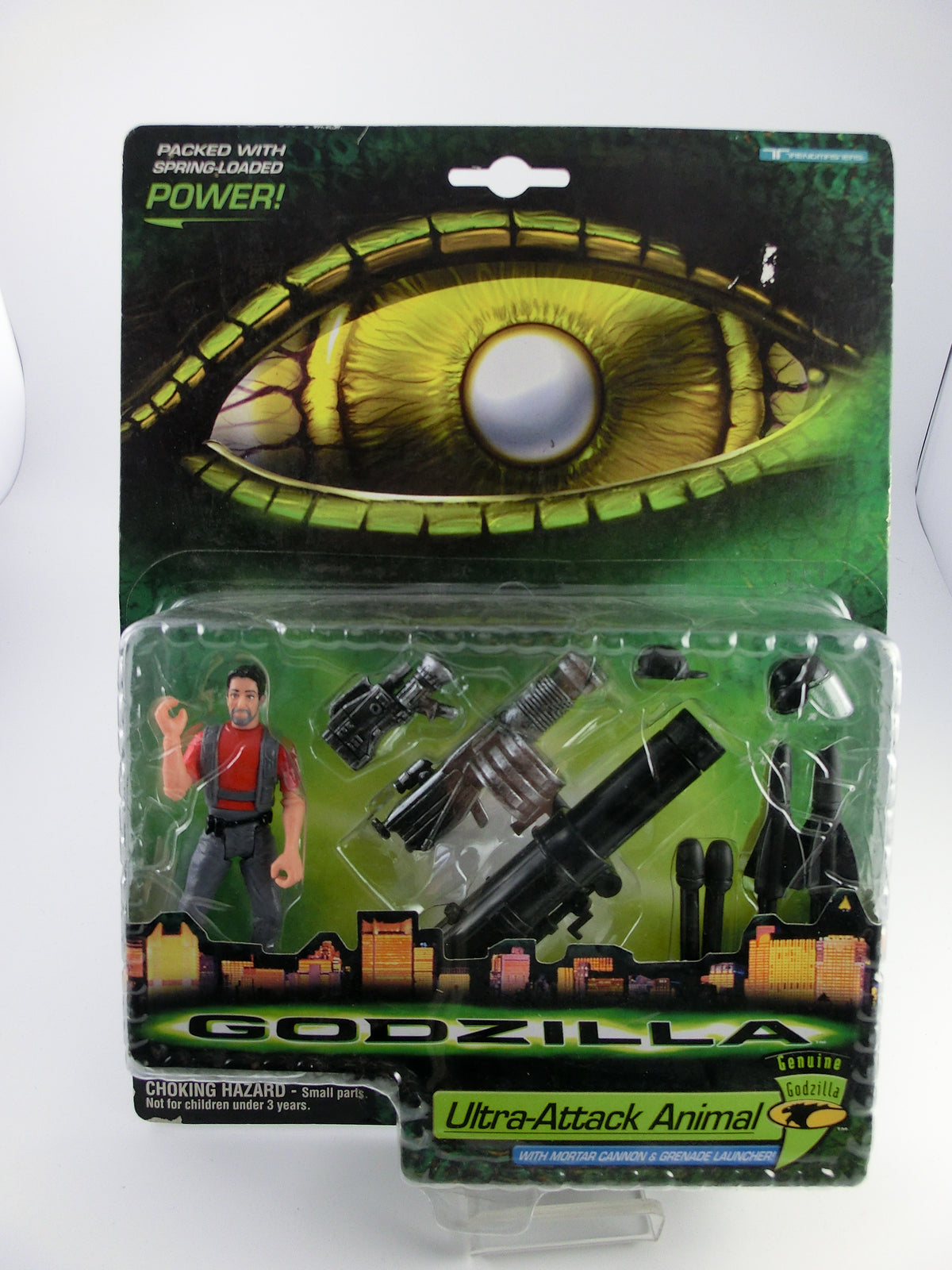 Godzilla Ultra Attack Animal - Figur v.1998 Original verpackt!