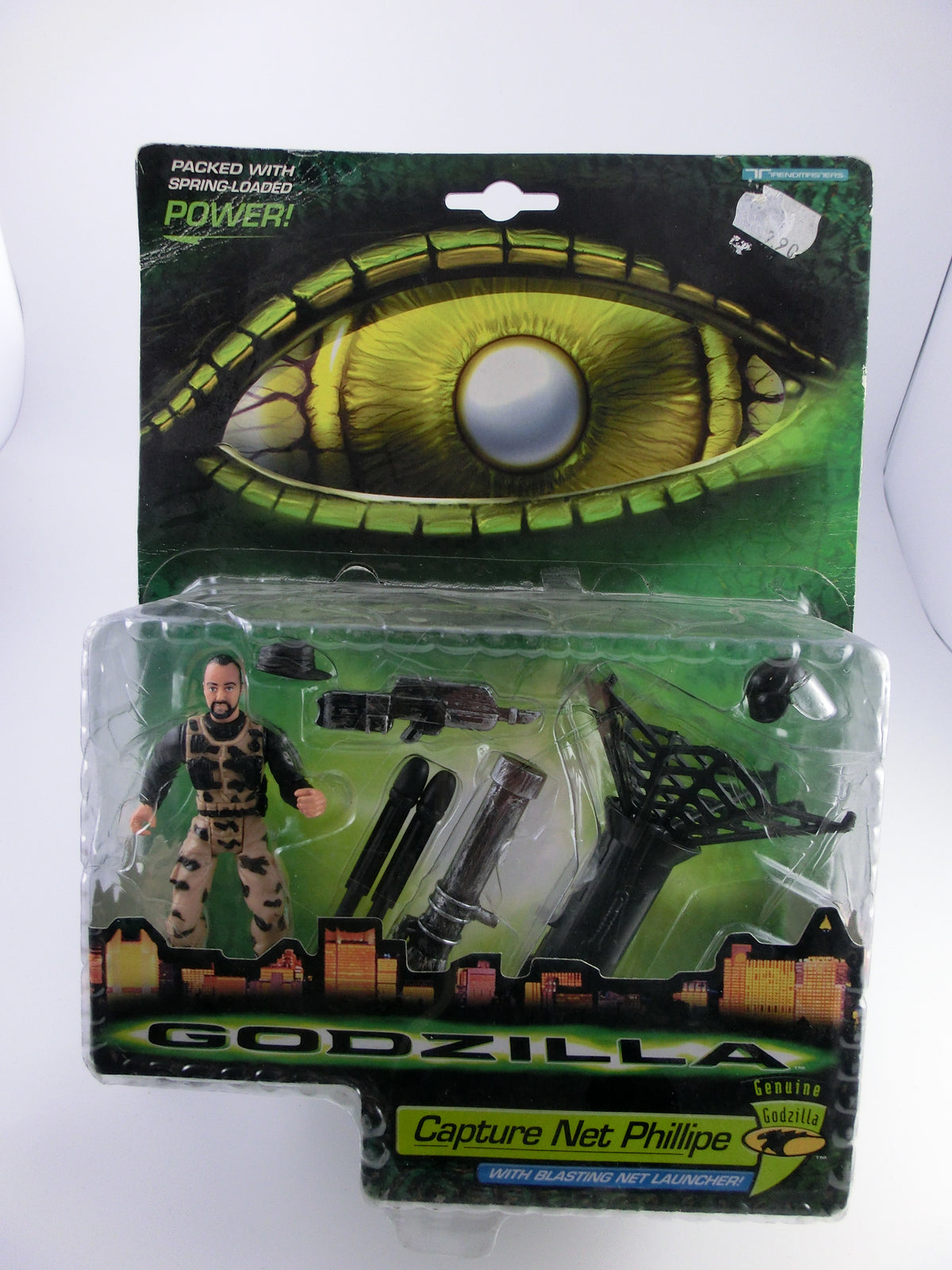 Godzilla Capture Net Phillipe - Figur von 1998 Original verpackt!