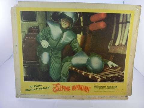 The Creeping Unknown (Schock) USA Aushangfoto, Lobby card 1956