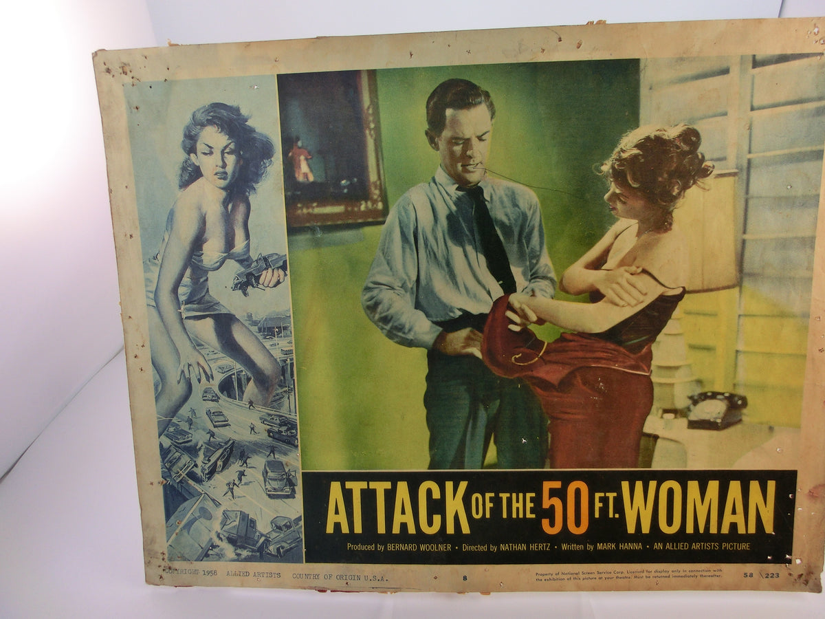 Attack of the 50 ft. Woman USA Aushangfoto, Lobby card 1958
