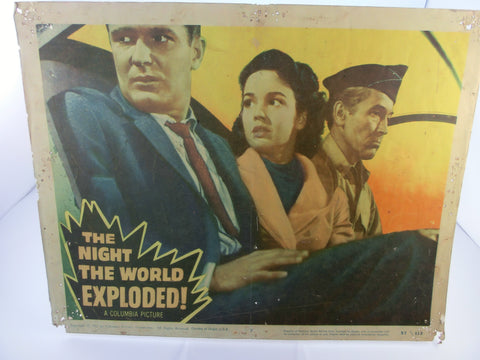 The Night the World Exploded! USA Aushangfoto, Lobby card 1957