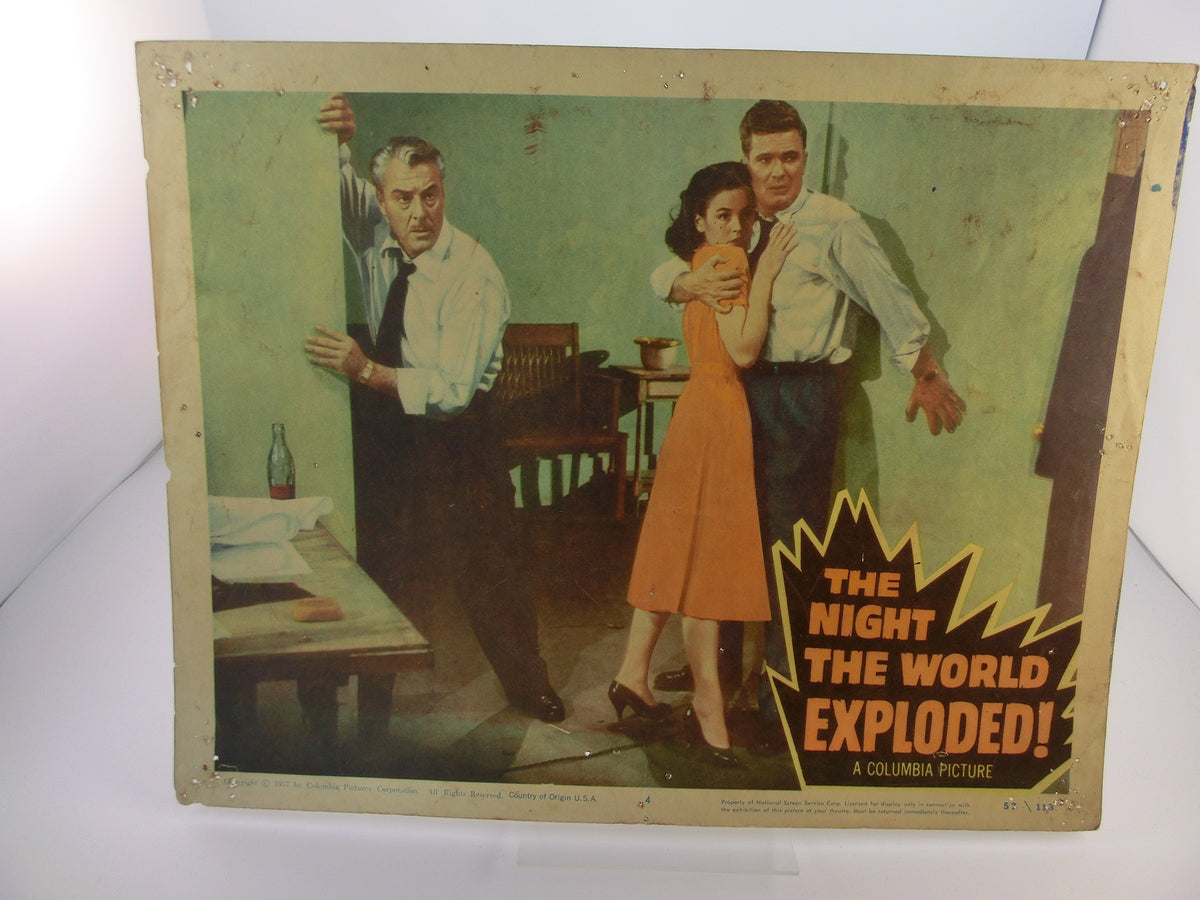 The Night the World Exploded! USA Aushangfoto, Lobby card 1957