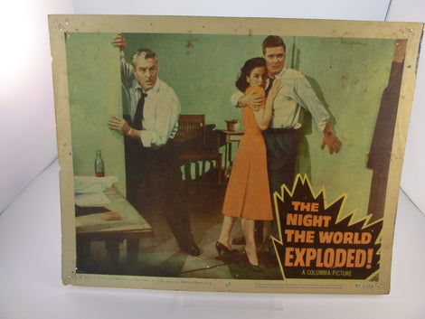 The Night the World Exploded! USA Aushangfoto, Lobby card 1957