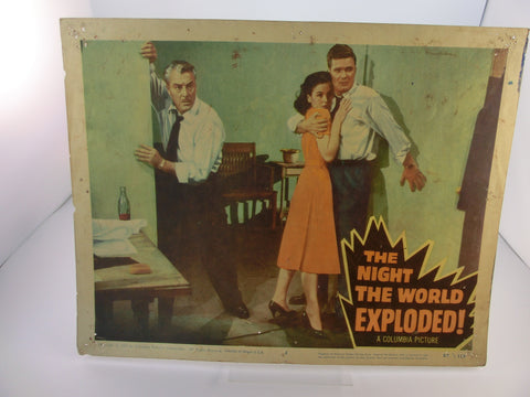 The Night the World Exploded! USA Aushangfoto, Lobbycard 1957