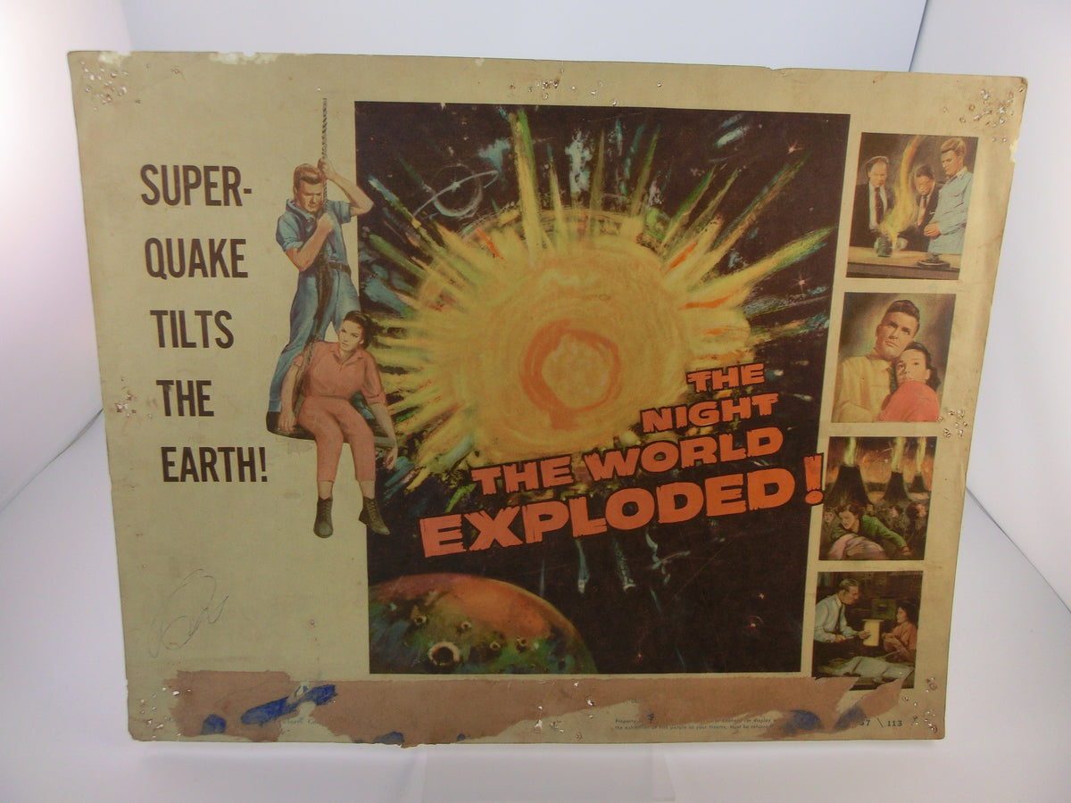 The Night the World Exploded! USA Aushangfoto, Lobby card 1957