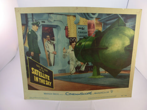 Satellite in the Sky USA Aushangfoto, Lobby Card 1956