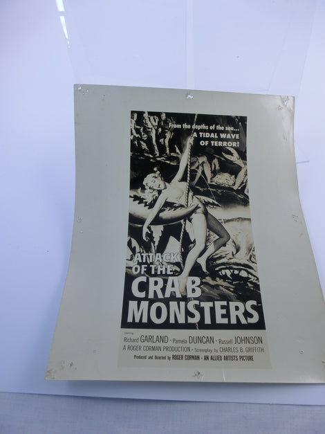 Attack o.t. Crab Monsters Aushangfoto, Lobby card Pressefoto 1957
