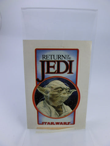 The Return of the Jedi Yoda Sticker / Aufkleber