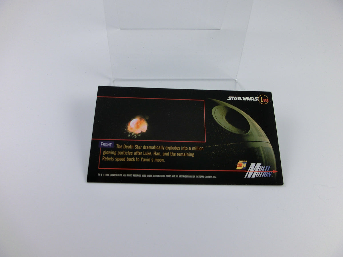 Star Wars 3D Trading Card - free Retailer Bonus Card Topps