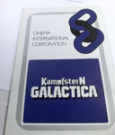 Kampfstern Galactica - Presseheft mit Poster!
