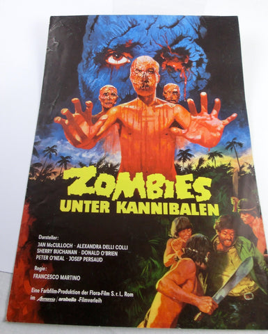 Zombies unter Kannibalen Werberatschlag