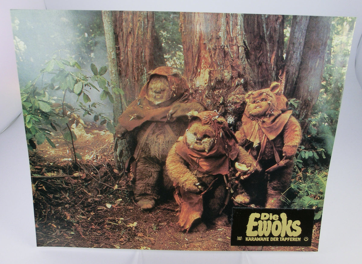 Ewoks - Karawane der Tapferen Aushangfoto Satz (18) Lobbycard