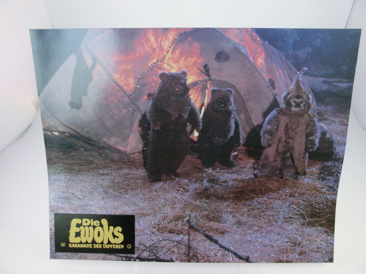 Ewoks - Karawane der Tapferen Aushangfoto Satz (18) Lobbycard