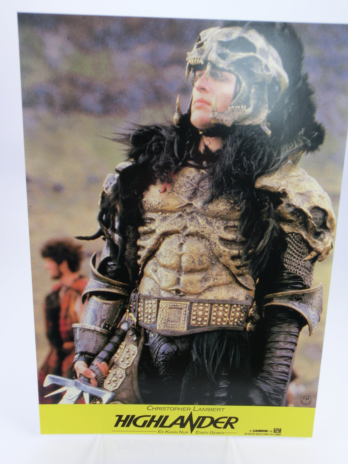 Highlander Aushangfoto Satz (16) Lobbycard  27 x 21 cm.