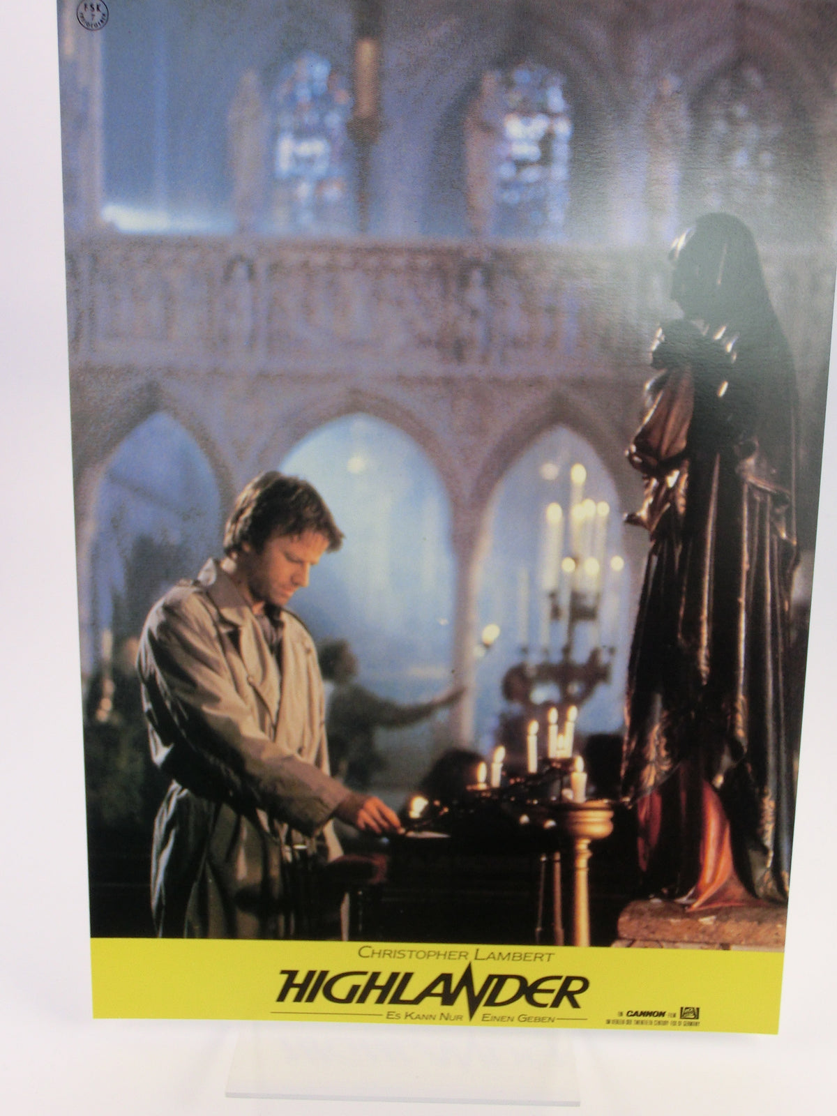 Highlander Aushangfoto Satz (16) Lobbycard  27 x 21 cm.