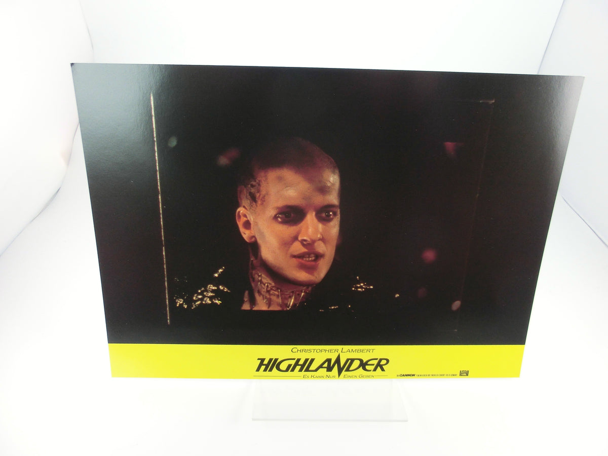 Highlander Aushangfoto Satz (16) Lobbycard  27 x 21 cm.