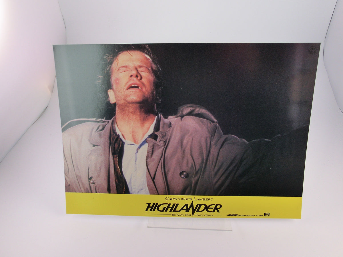 Highlander Aushangfoto Satz (16) Lobbycard  27 x 21 cm.