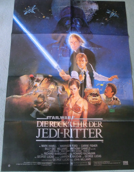 Die Rückkehr der Jedi-Ritter Original - A1 - Plakat 1983