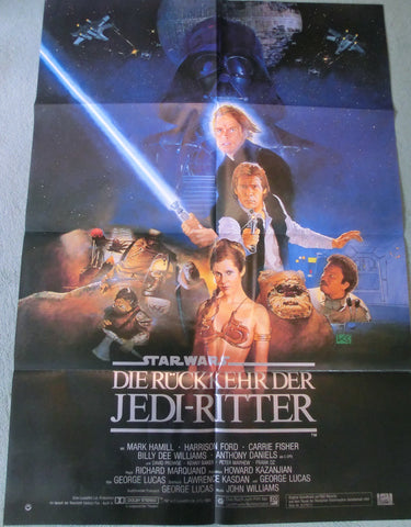 Die Rückkehr der Jedi-Ritter Original - A1 - Plakat 1983