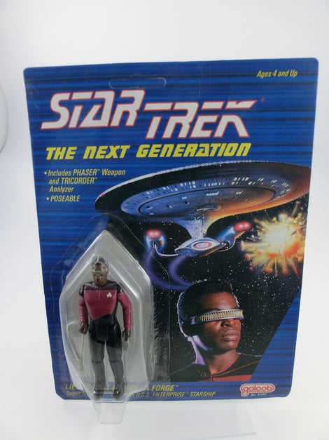 La Forge Star Trek Actionfigur 10 cm Galoob von 1988