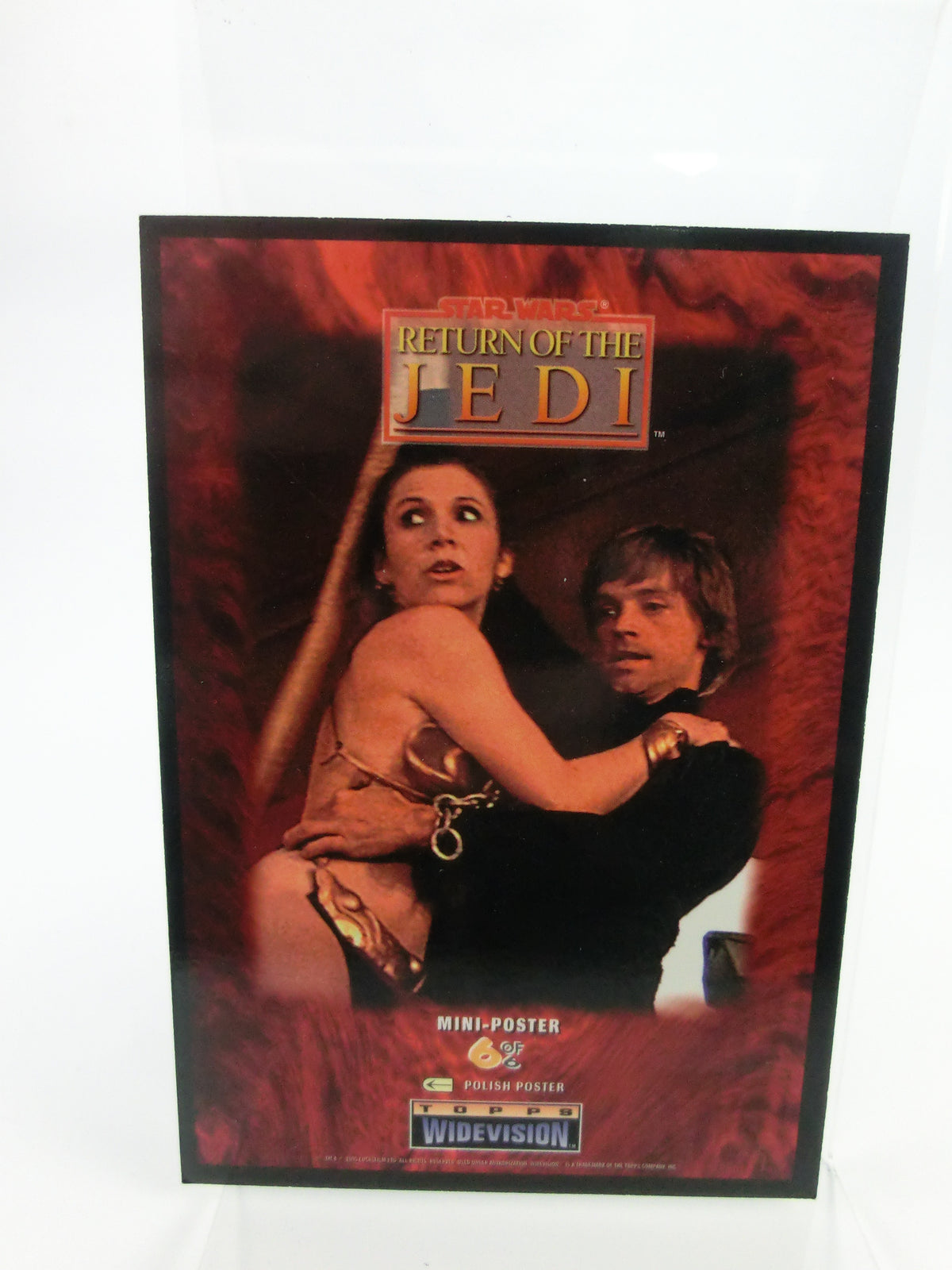 Star Wars Mini - Poster- Trading Card Topps widevision 4 of 6