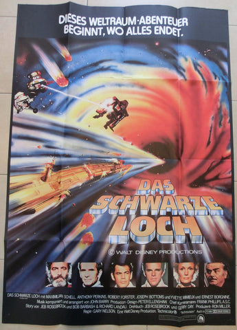 Das Schwarze Loch Originalplakat A0