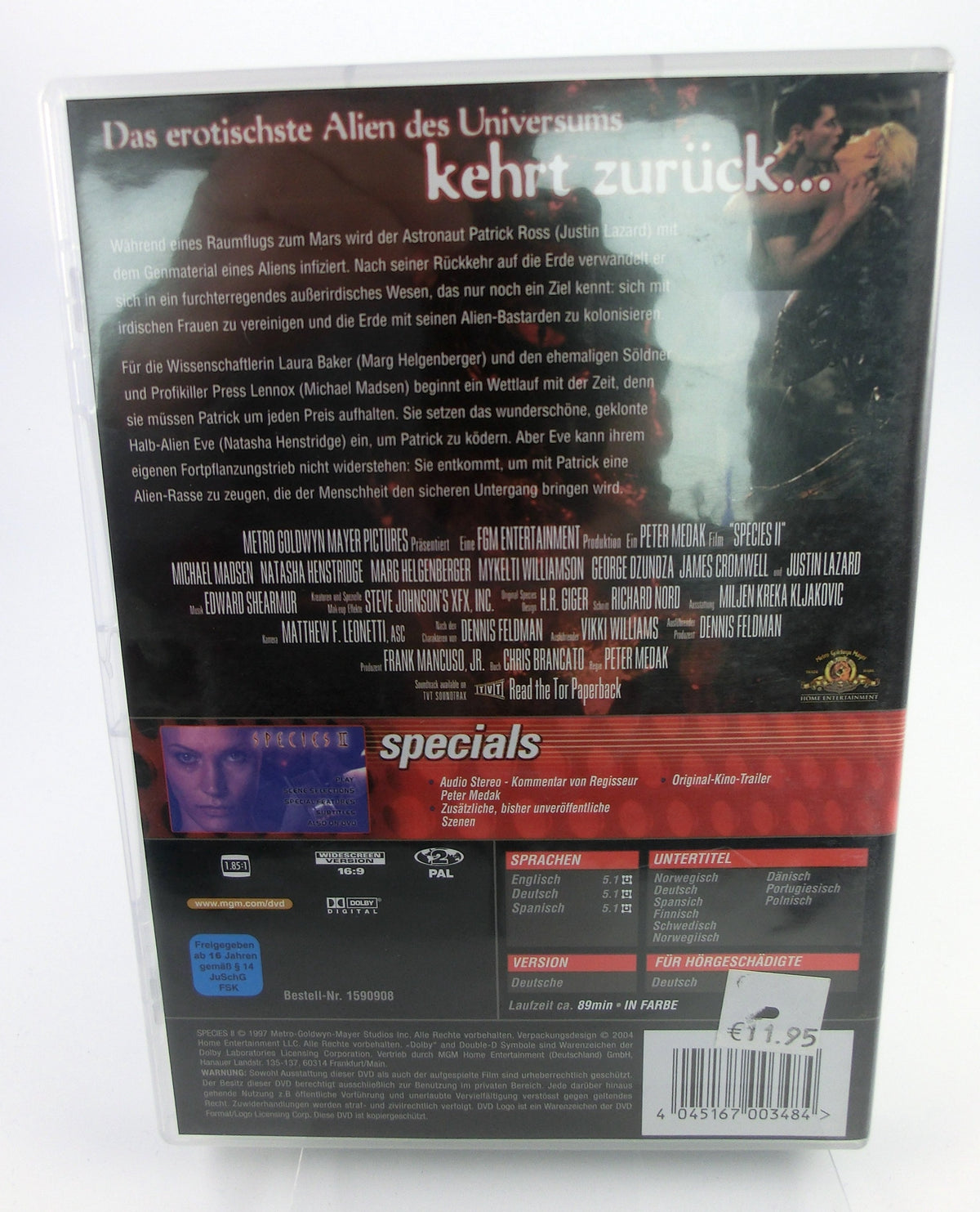 Species II DVD
