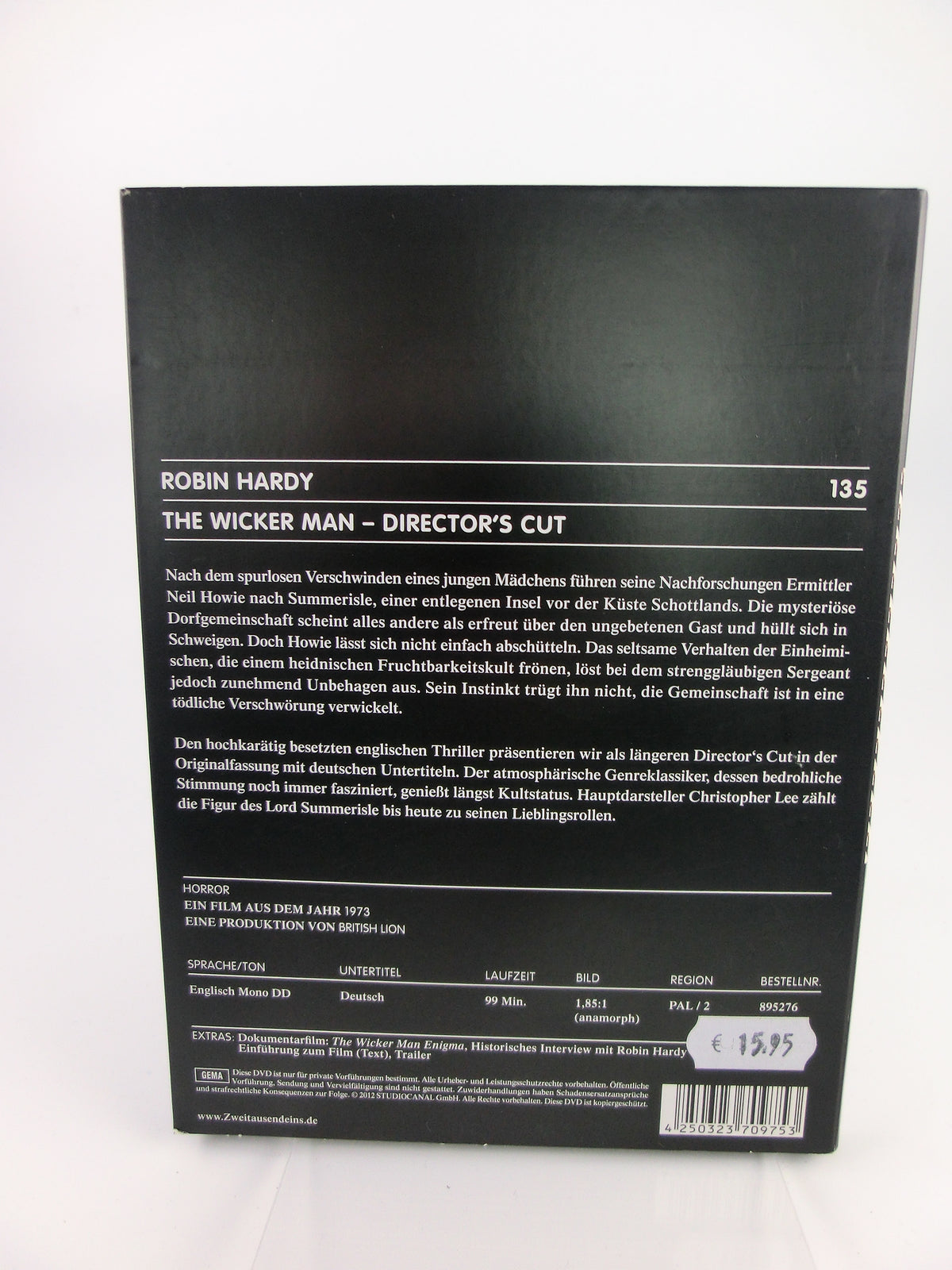 The Wicker Man - Directors Cut DVD zweitausendeins OmU