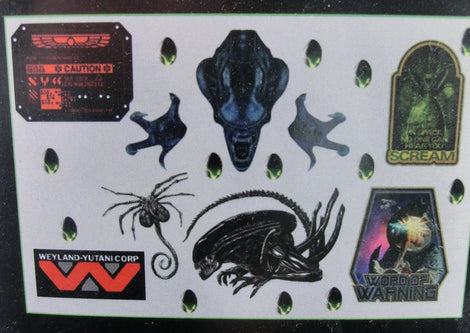 Alien Wandtattoo / Wall Decal 22 Aufkleber